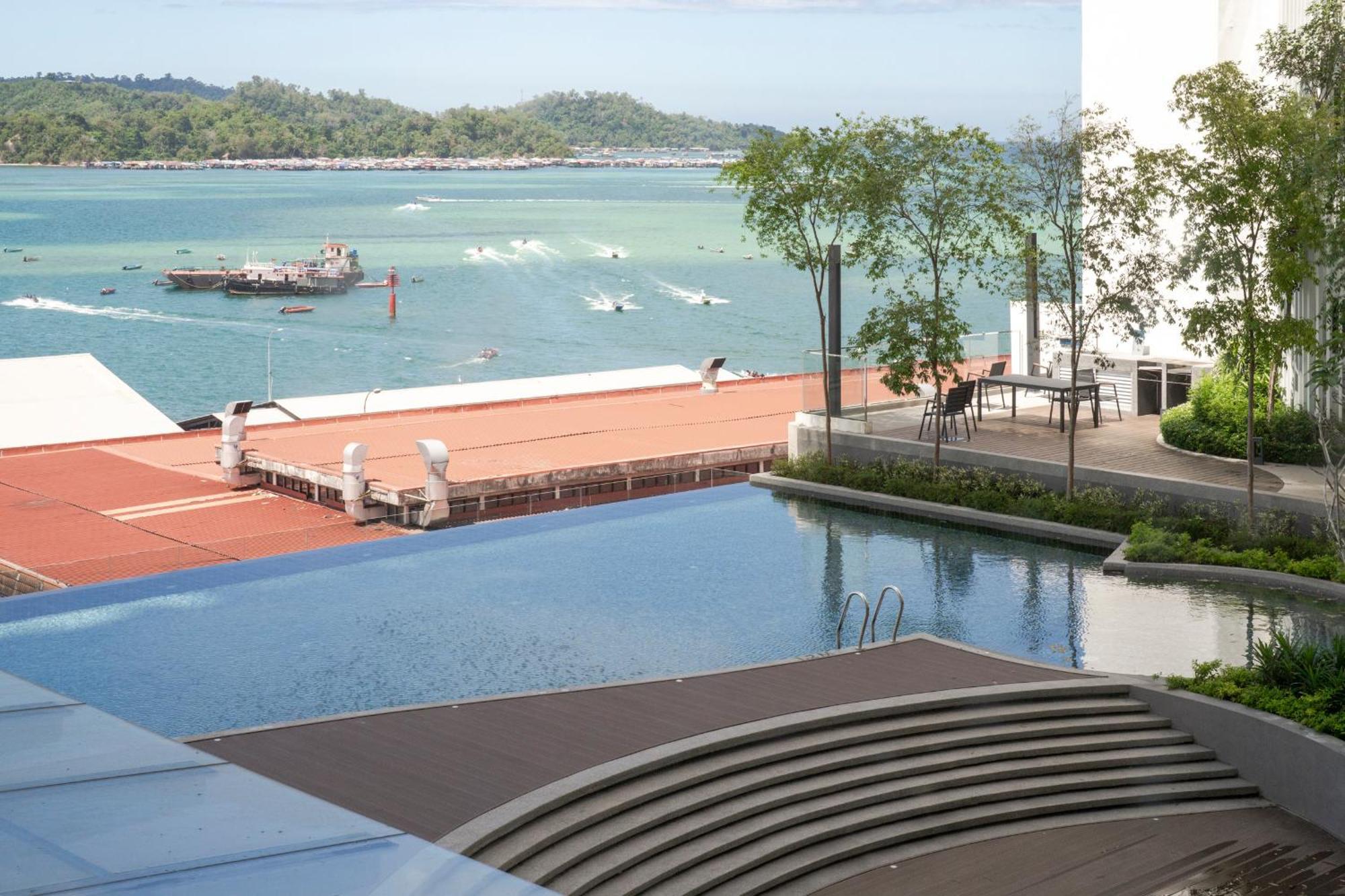 Citadines Waterfront Kota Kinabalu Hotel Kültér fotó